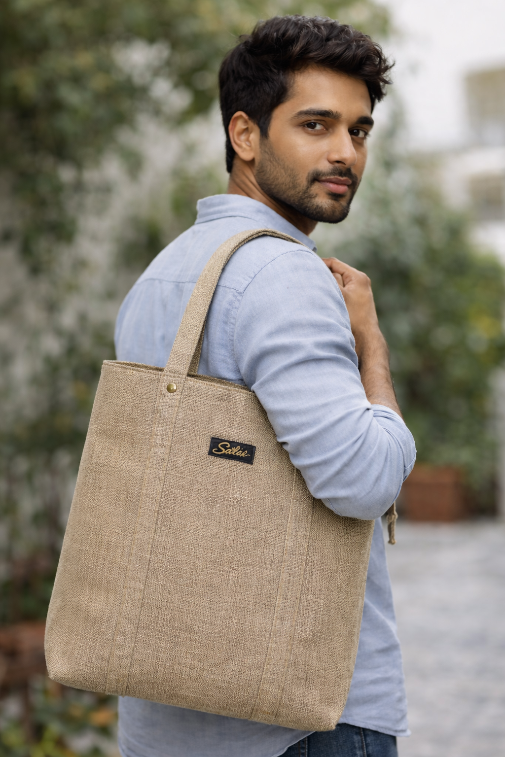 Sathié All-Generation Jute Tote | Everyday Luxe | Under ₹999